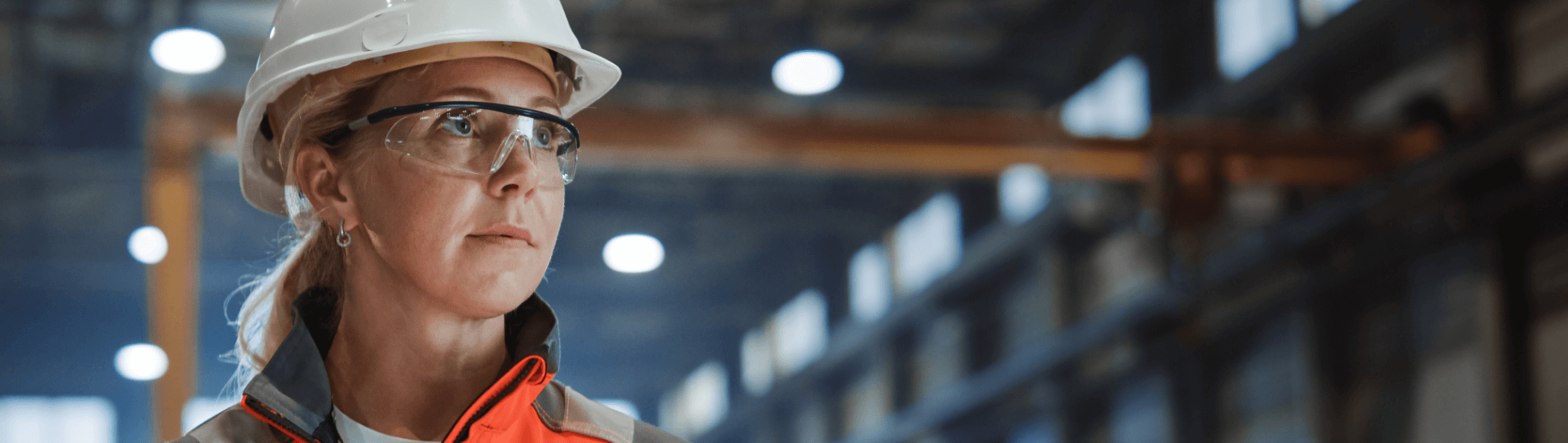 Workman on site